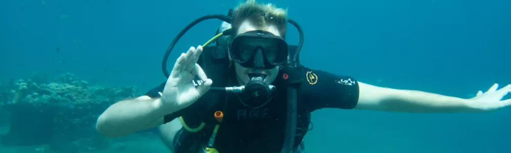 Diving introduction in Amed Bali