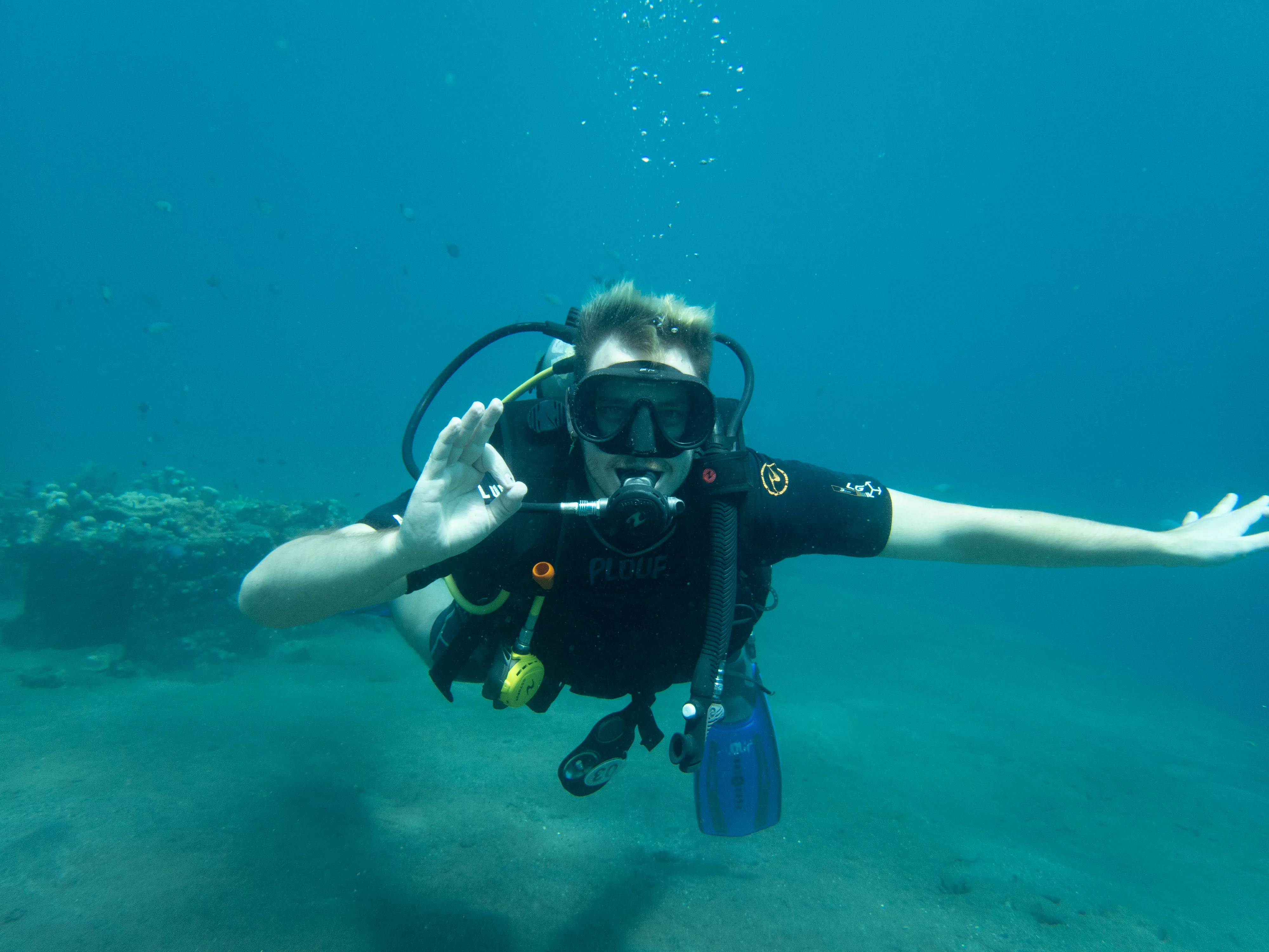 Diving introduction in Amed Bali